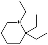 1,2,2-triethylpiperidine Structure