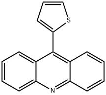 Acridine, 9-(2-thienyl)- Structure
