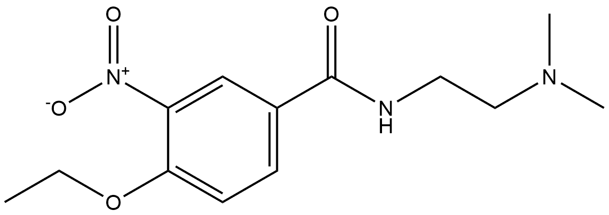 N-(2-(dimethylamino)ethyl)-4-ethoxy-3-nitrobenzamide Structure