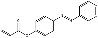 2-Propenoic acid, 4-[(1E)-2-phenyldiazenyl]phenyl ester Structure