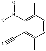 Benzonitrile, 3,6-dimethyl-2-nitro- Structure