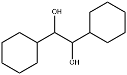 1,2-Ethanediol, 1,2-dicyclohexyl- Structure