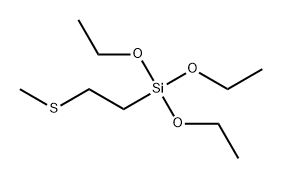 Silane, triethoxy[2-(methylthio)ethyl]- Structure