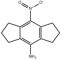 8-nitro-1,2,3,5,6,7-hexahydro-s-indacen-4-amine Structure