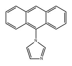 1H-Imidazole, 1-(9-anthracenyl)- Structure