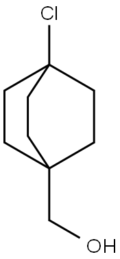 Bicyclo[2.2.2]octane-1-methanol, 4-chloro- Structure