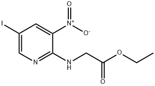 Glycine, N-(5-iodo-3-nitro-2-pyridinyl)-, ethyl ester