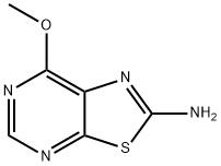 Thiazolo[5,4-d]pyrimidin-2-amine, 7-methoxy- Structure