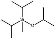 Silane, methyl(1-?methylethoxy)?bis(1-?methylethyl)?- Structure