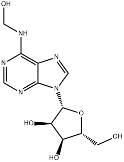 N(6)-hydroxymethyladenosine Structure
