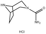 3,8-Diazabicyclo3.2.1octan-3-carboxamide, HCl Structure