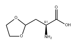 (2S)-2-amino-3-(1,3-dioxolan-2-yl)propanoic acid Structure