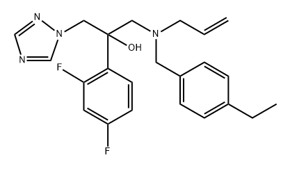 CytochroMe P450 14a-deMethylase inhibitor 1M Structure