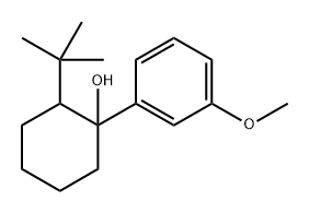 2-(Tert-butyl)-1-(3-methoxyphenyl)cyclohexan-1-ol Structure