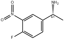 (1R)-1-(4-fluoro-3-nitrophenyl)ethan-1-amine Structure