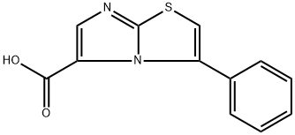 3-phenylimidazo[2,1-b][1,3]thiazole-5-carboxylic acid Structure