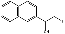 α-(Fluoromethyl)-2-naphthalenemethanol Structure