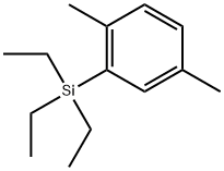 1,4-Dimethyl-2-(triethylsilyl)benzene Structure