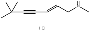 2-Hepten-4-yn-1-amine, N,6,6-trimethyl-, hydrochloride, (E)- (9CI) Structure