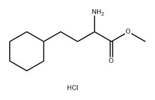Methyl 2-amino-4-cyclohexylbutanoate HCl Structure
