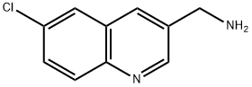 (6-CHLOROQUINOLIN-3-YL)METHANAMINE Structure