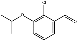 2-chloro-3-isopropoxybenzaldehyde Structure