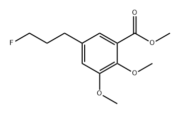 methyl 5-(3-fluoropropyl)-2,3-dimethoxybenzoate Structure