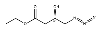 Ethyl (S)-4-azido-3-hydroxybutyrate Structure