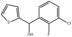 (3-chloro-2-fluorophenyl)(thiophen-2-yl)methanol Structure