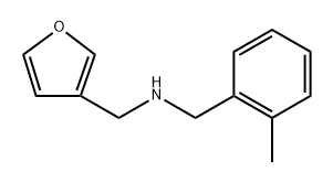 N-[(2-Methylphenyl)methyl]-3-furanmethanamine Structure