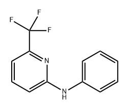 Phenyl-(6-trifluoromethyl-pyridin-2-yl)-amine Structure