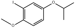 2-Iodo-4-isopropoxy-1-methoxybenzene Structure