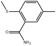 5-Methyl-2-(methylthio)benzamide Structure