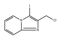 2-(chloromethyl)-3-iodoimidazo[1,2-a]pyridine Structure