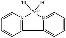 Palladium, (2,2'-bipyridine-κN1,κN1')diiodo-, (SP-4-2)- Structure