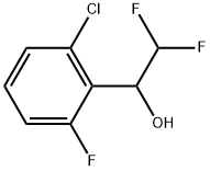 2-Chloro-α-(difluoromethyl)-6-fluorobenzenemethanol Structure