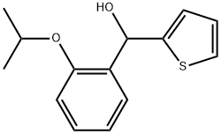 2-Thiophenemethanol, α-[2-(1-methylethoxy)phenyl]- Structure