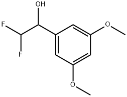 α-(Difluoromethyl)-3,5-dimethoxybenzenemethanol Structure