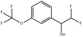 α-(Difluoromethyl)-3-(trifluoromethoxy)benzenemethanol Structure