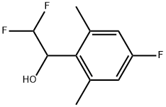 α-(Difluoromethyl)-4-fluoro-2,6-dimethylbenzenemethanol Structure
