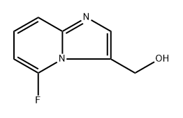 {5-fluoroimidazo[1,2-a]pyridin-3-yl}methanol Structure