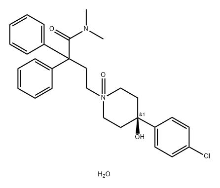 Loperamide Oxide Hydrate Structure