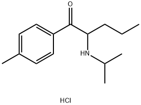 4-methyl-α-Isopropylaminovalerophenone (hydrochloride) Structure