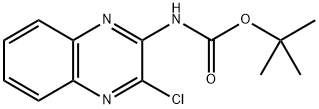 tert-Butyl (3-chloroquinoxalin-2-yl)carbamate Structure