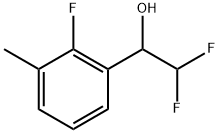 α-(Difluoromethyl)-2-fluoro-3-methylbenzenemethanol Structure