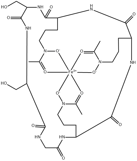 ferrichrysin Structure