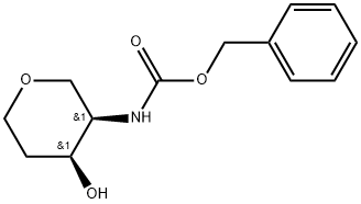 D-erythro-Pentitol, 1,5-anhydro-2,4-dideoxy-4-[[(phenylmethoxy)carbonyl]amino]- Structure