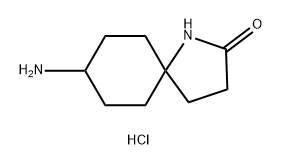 Meso-(5S,8S)-8-Amino-1-Azaspiro[4.5]Decan-2-One Hydrochloride* Structure