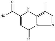3-methyl-7-oxo-4H,7H-pyrazolo[1,5-a]pyrimidine-5-carboxylic acid Structure