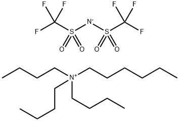 hexyltributylammomium bis((trifluoromethyl)sulfonyl)imide Structure